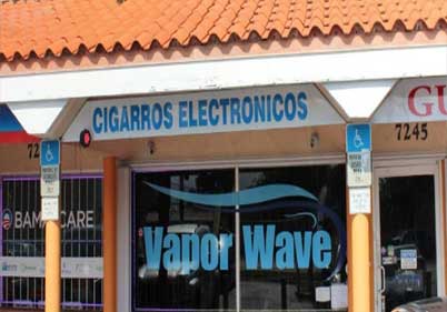 Vapor Wave Smoke Shop