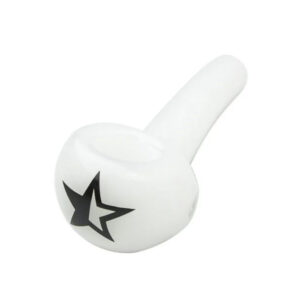 Famous X Taster Hand Pipe | White