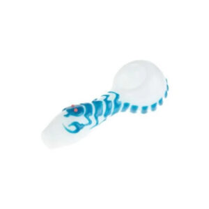 Glow in the Dark Scorpion Spoon Pipe